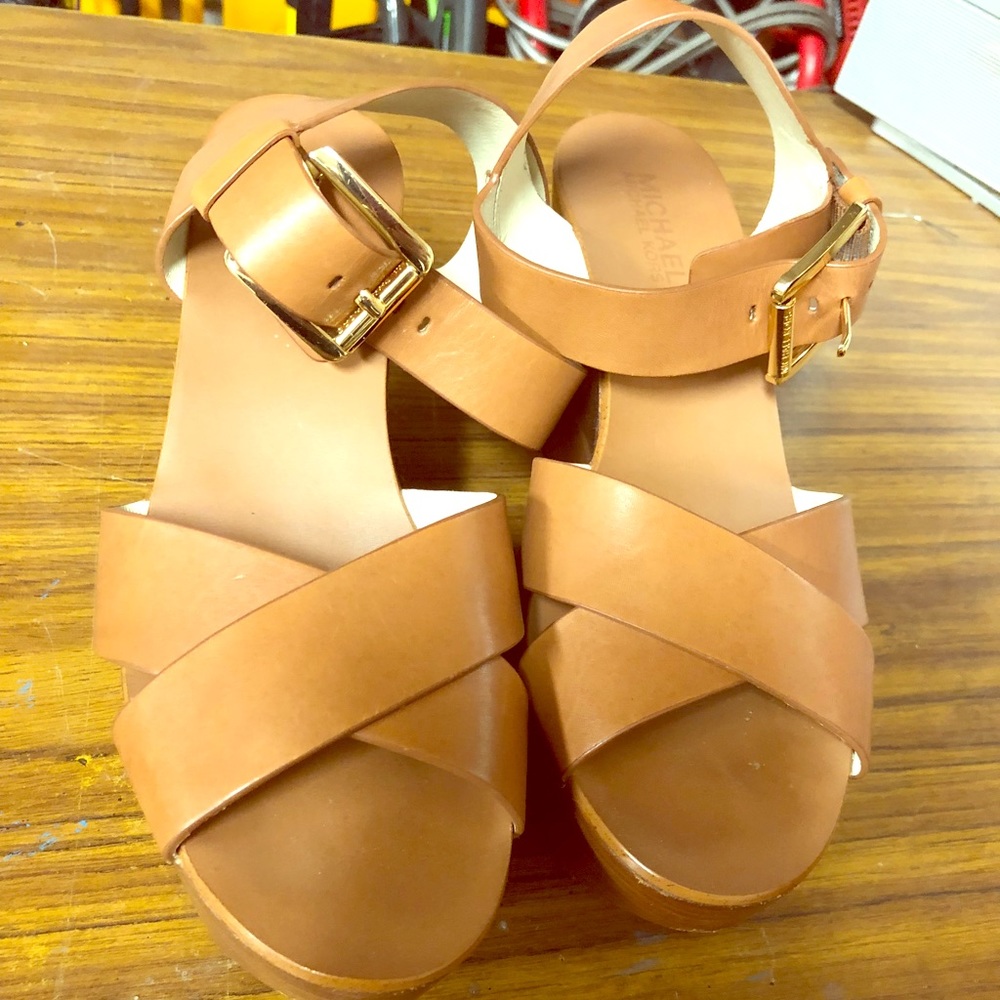 Michael kors wedge sandals